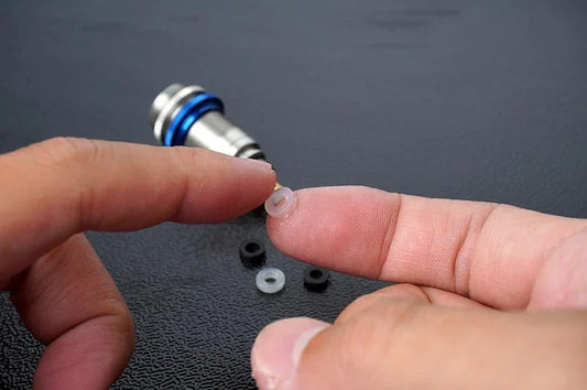 Koswork RC shock absorber seals KOS02001-02 clear silicone rings for RC car maintenance