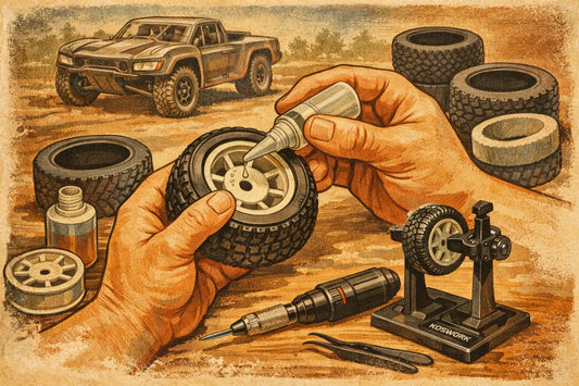 1/10 SCT Wheel Glue: What Actually Works