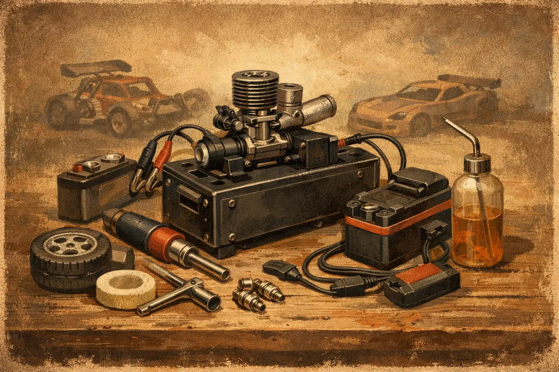 RC Engine Starter Box Accessories That Matter