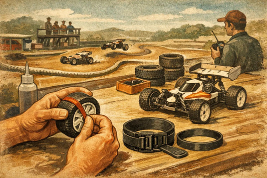 How to Use RC Tire Glue Bands at the Track