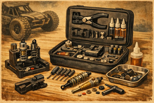 RC Shock Maintenance Tools That Earn Pit Box Space