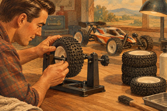Koswork Tire Jig for Cleaner RC Tire Prep