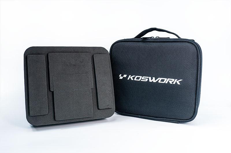 Koswork RC tool bag and foam organizer for remote control car accessories