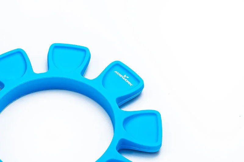 Blue Koswork RC silicone parts tray for organizing small hobby tools and accessories