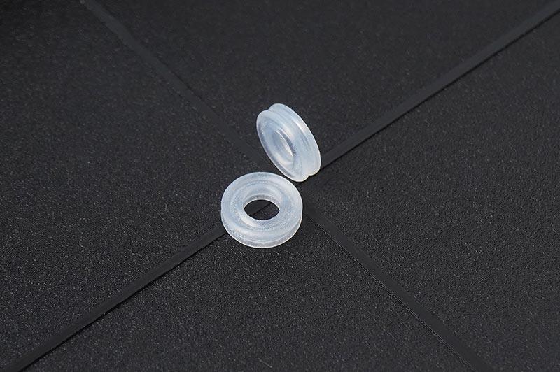 Koswork RC car parts, clear silicone grommets, small round washers, KOS02001-04