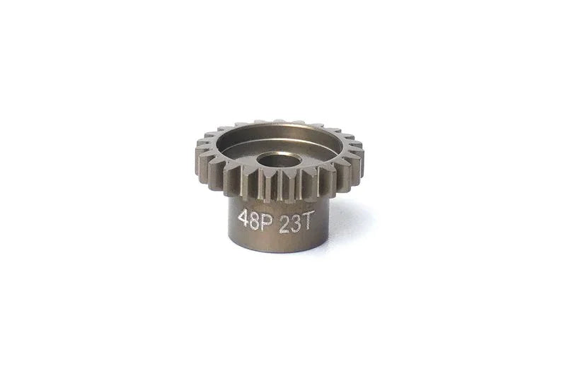 Koswork 48P 23T precision RC car pinion gear, metal, for high-performance RC accessories.