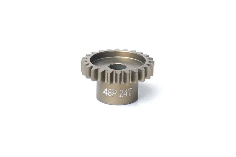 Koswork 48P 24T metal pinion gear KOS03001-24 for RC car, silver finish, RC accessory