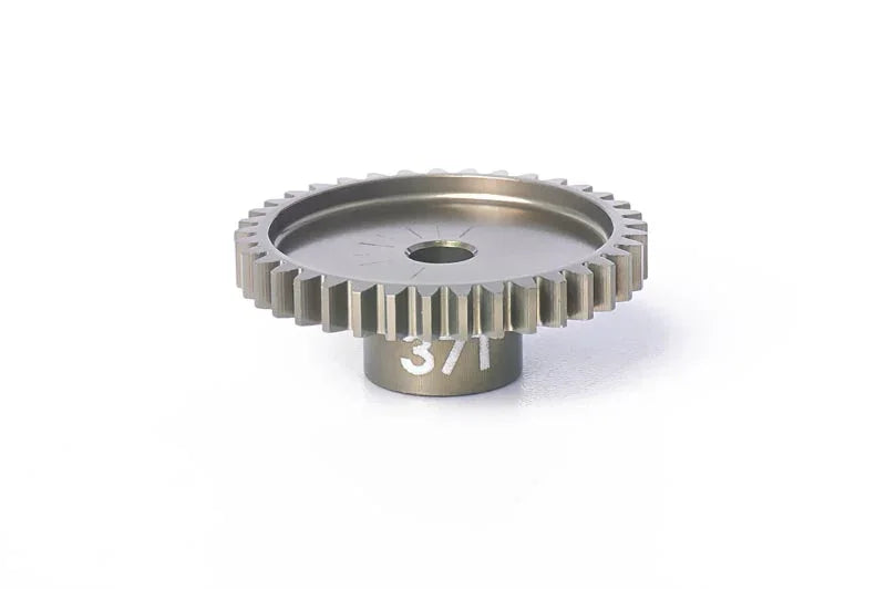 Koswork RC car 37T aluminum gear, KOS03001-37, grey, precision RC accessory
