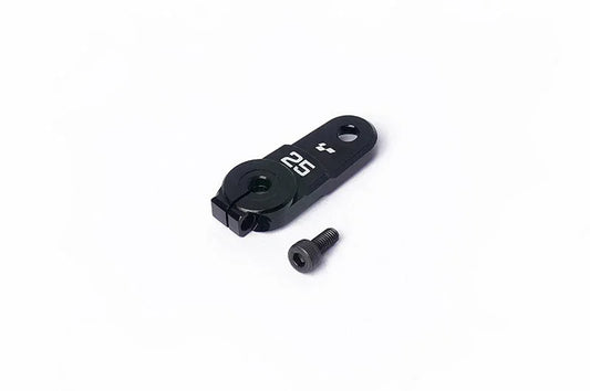 Koswork black aluminum RC servo horn 25T with screw, model KOS04021-1
