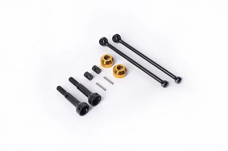 Koswork RC universal drive shaft set, KOS04303, metal parts for RC car upgrades.