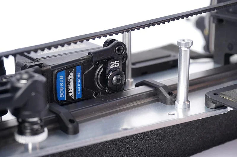 Koswork RC car servo accessory, RT2406 brushless motor, metal arm, black and silver