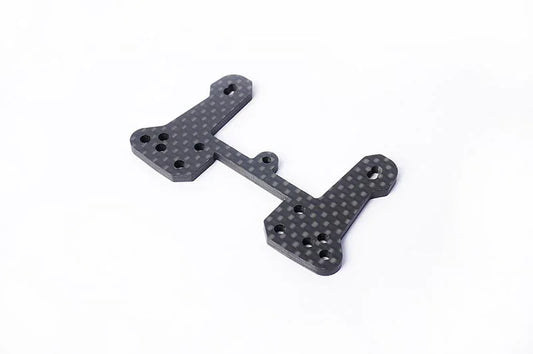 Koswork carbon fiber RC car shock tower mount, black, part KOS04324-1