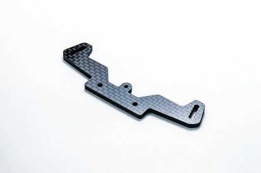 Koswork KOS04326 RC car carbon fiber shock tower, black, lightweight accessory part.