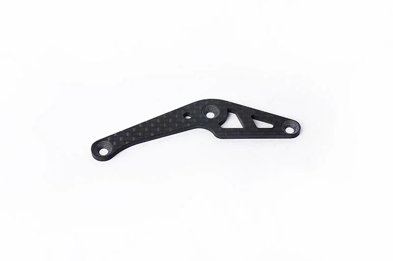 Koswork carbon fiber RC car steering arm, black, lightweight, part number KOS04332-1