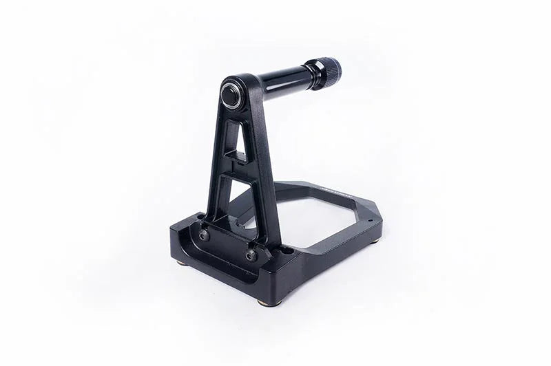 Koswork RC car aluminum pit stand, black, model KOS13010-24, for RC maintenance support