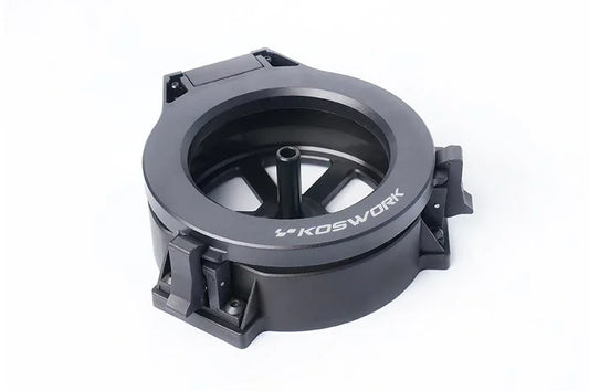 Koswork RC car tire glue jig black, compact accessory, product number KOS13016