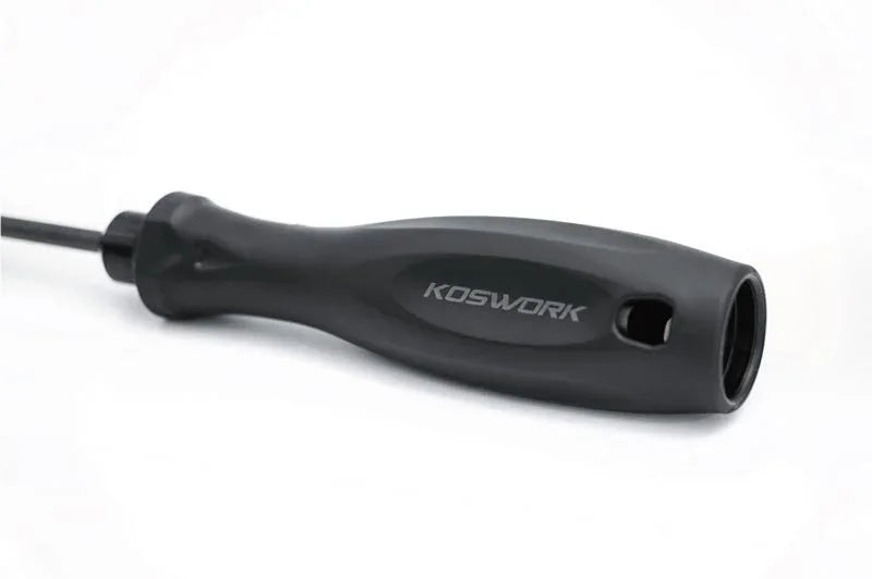 Koswork RC car tool with black ergonomic handle, product name and logo visible on grip