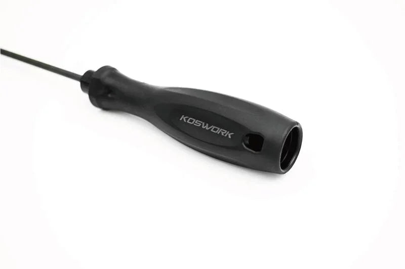 Koswork black RC car tool with ergonomic handle, product number KOS13204, for hobby accessories