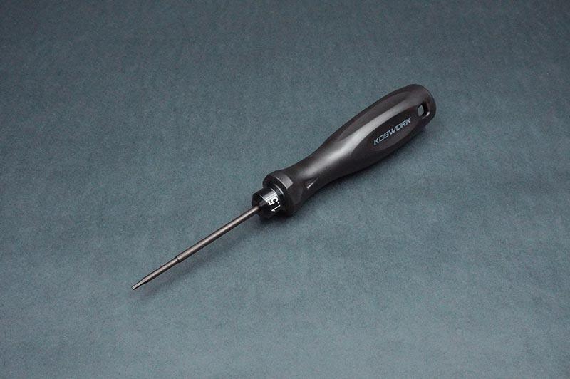 Koswork hex driver KOS13213-H15 RC car tool with black handle and metal shaft
