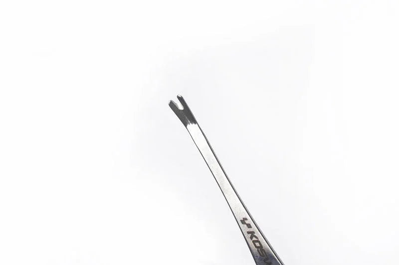 Koswork KOS13230 RC car body clip remover tool, metal, silver and black, ergonomic design