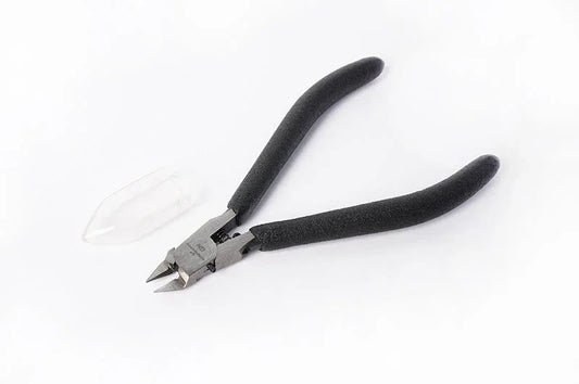Koswork precision side cutter KOS13274 RC car tool with black handles and blade cover