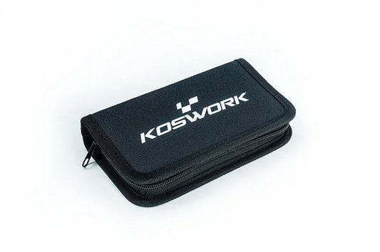 Black Koswork RC tool zippered carrying case on white background