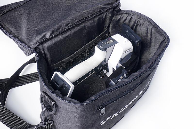 Koswork RC transmitter bag KOS32202-9, black, padded, for radio controller storage and transport