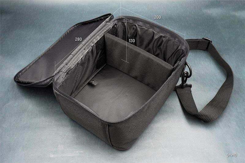 Koswork RC car accessory pit bag KOS32261-7, black, 280x200x130mm, fabric material with strap