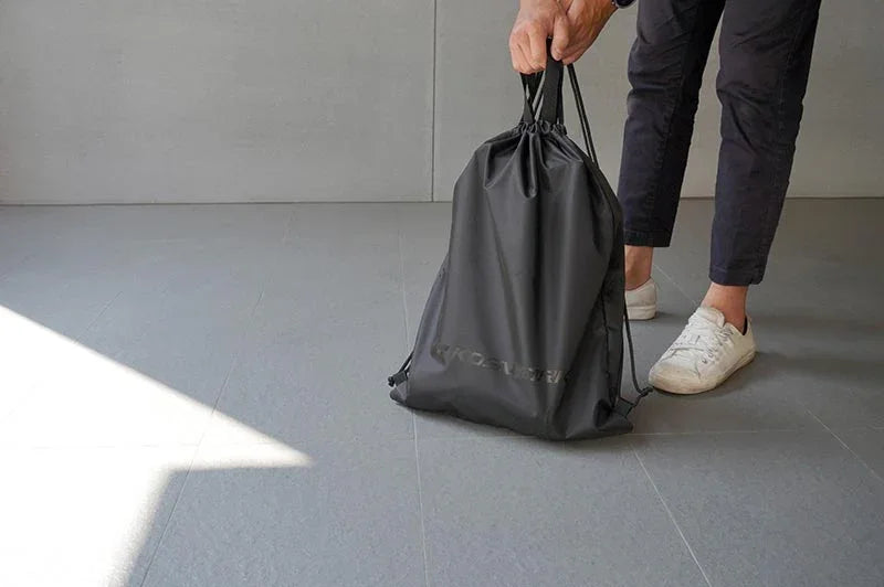 Koswork large black drawstring RC car accessory bag KOS32271-08, durable nylon material